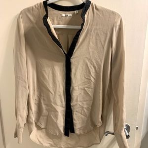 100% silk blouse